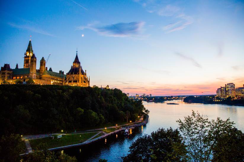 colline Parlement, Ottawa. Canada