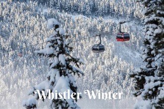 Winter Landscape Of Whistler, Canada