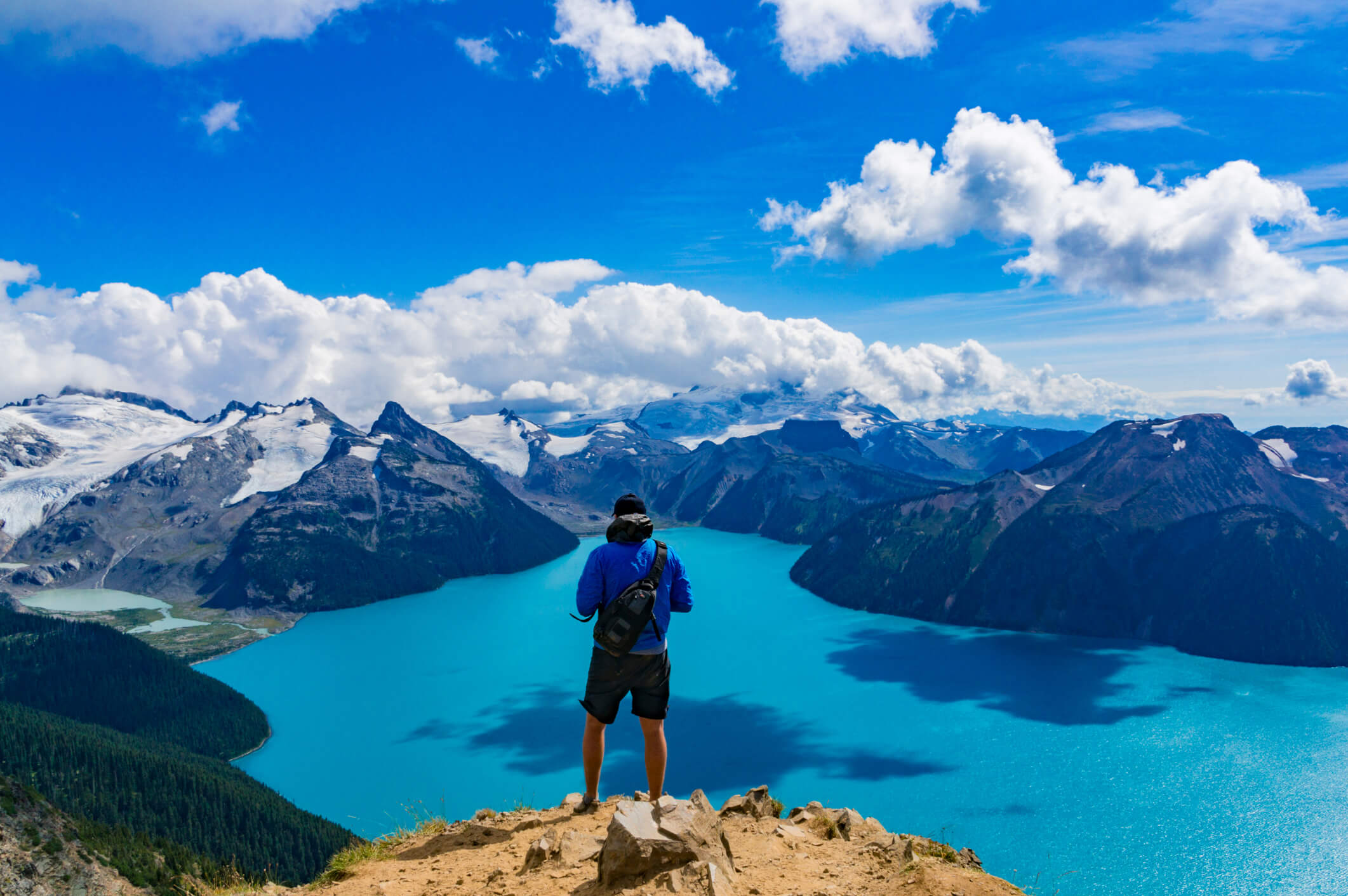 Lac Garibadi en Colombie-Britannique, Canada