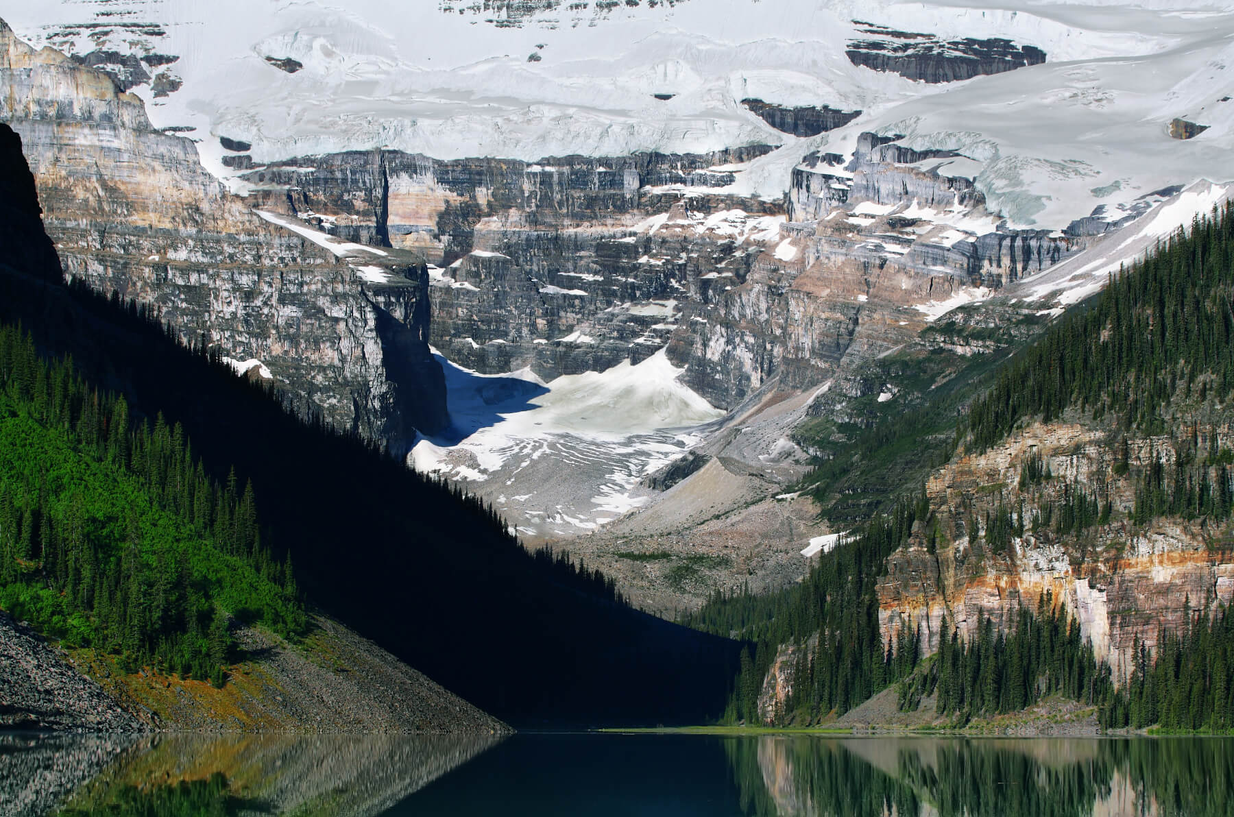 Plain Of Six Glaciers, Alberta, Canada