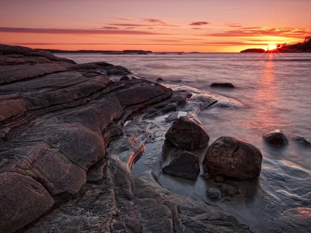 sunset_over_georgian_bay__killbear_provincial_park__ontario