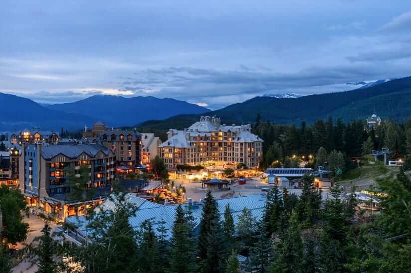 landscape of Whistler, Canada