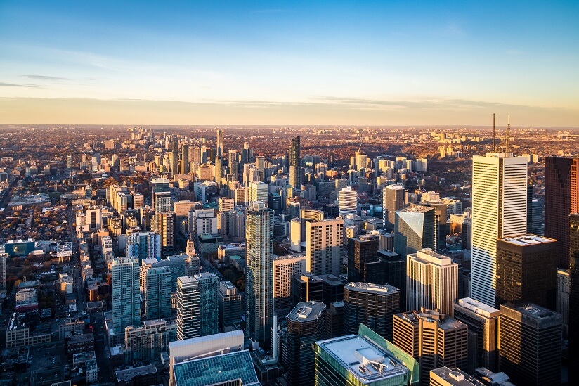 overview of Toronto, Canada