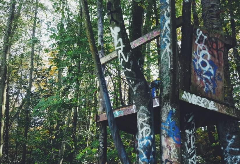 Cabane dans les arbres de Vancouver