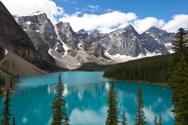 Moraine Lake In Canada