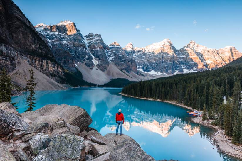 lago no Canadá