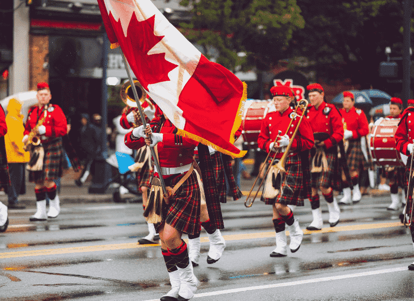 Célébration de la fête du Canada