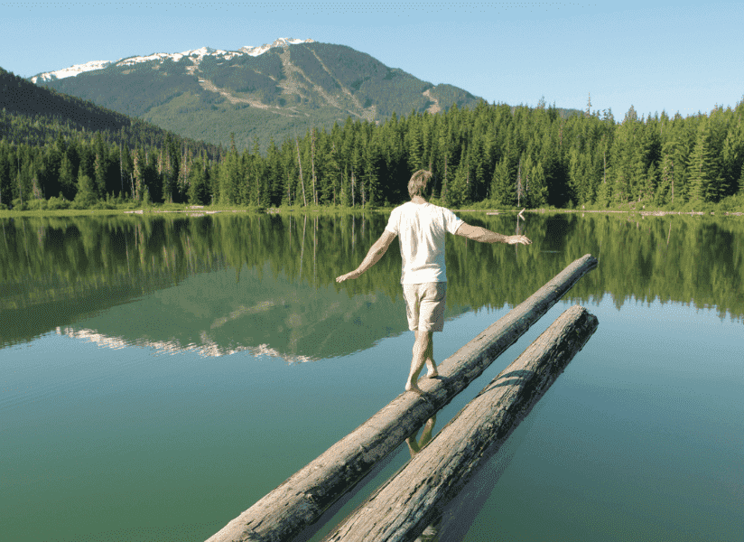 Lac perdu, Whisler, BC