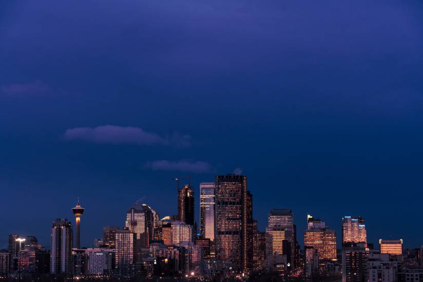 Skyline de Calgary