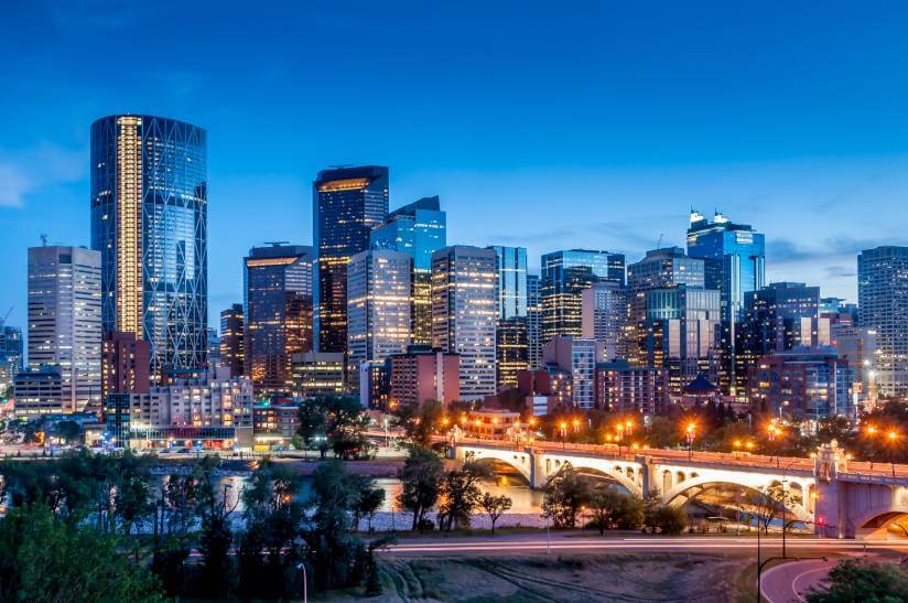 Skyline de Calgary