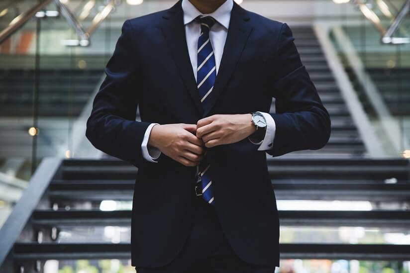 business man in a suit