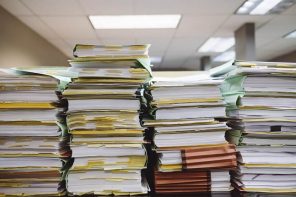 a pile of documents