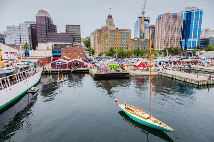 boats in Halifax, Canada