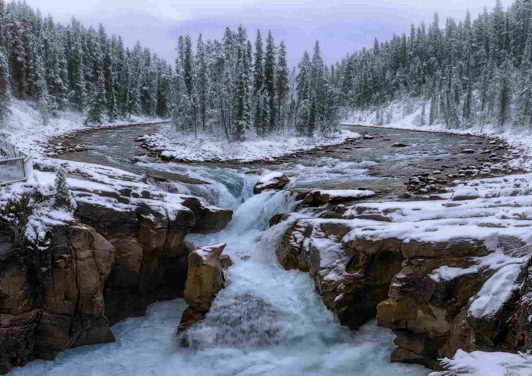 Sunwapta Falls, Jasper, Canada