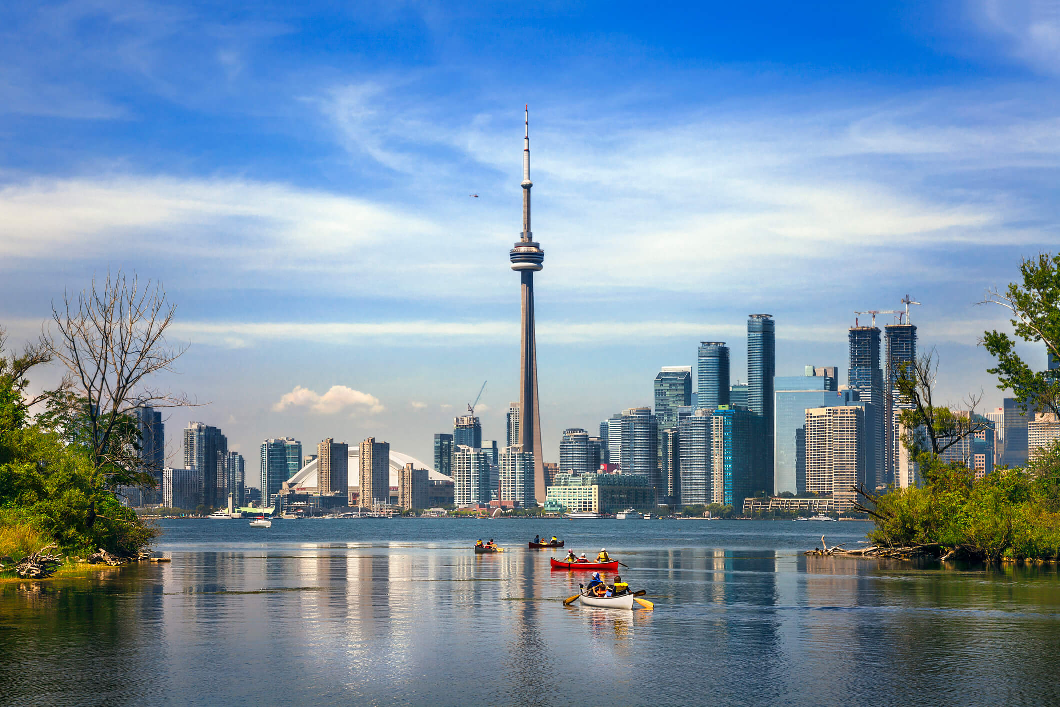 view of Canadian buildings